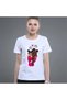 Family t Shirt Mother Daughter Mom and Me Heart Print T-Shirt Cute Tops Lovely Family Clothing - 3