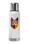 Wolf K9 Color Sticker - 13X11 Cm, for Car, Motor Bike, Helmet, Laptop, Glass - 6