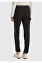 Black Elastane Basic Women's Chino Pants - 3