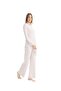 Us Polo Assn. Women's Pink Placket Pajama Set - 3