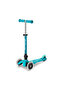 Mini Micro Scooter Deluxe Foldable Led Aqua 2-5 Years Turquoise