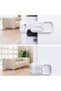 4 Pieces Baby Child Protection Lock Cabinet Corner Edge Safety Apparatus - 3