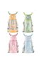 Geyikli Children's Water Bottle Water Bottle Bpa Free School Water Bottle With Carrying Straw Strap Drip-Free 500 Ml