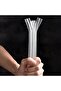 Transparent 6-Piece Glass Curved Straws - 5