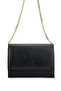 Women's Vegan Black Shoulder Bag - 2