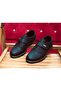 Boy's Classic Black Non-Slip Sole Circumcision Shoes