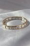 316L Steel Double Color Lettering Nomination Bracelet - Ebj240820W26757 - 3