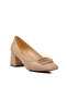 312237 Beige Women's Heeled Shoes - 3