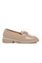 261161 Beige Patent Leather Women's Shoes - Daily Use