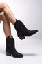 Nioverra Women's Western Boots 0012722 Black Suede - 4