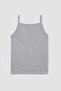 Girl's Printed Strappy 2-Piece Undershirt A7691A823Au - 3