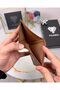 Genuine Leather Men's Wallet Card Holder Cash Compartment Hazelnut Color 2004 - 3