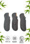 Bamboo Sneaker Invisible Seamless Sports 3-Piece Unisex Socks - Breathable