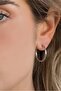 316 L Steel Hoop Earrings 16 mm