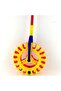 Ket21 Small Bell Wheel Rattle Cane Toy Wheeled Bell - 3