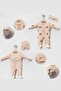 Heart Lace Baby Double Jumpsuit Set - 2