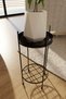 Stylish Design - Black Stainless Metal Flower Pot, Flower Pot & Vase - 5