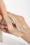 Papuci cu toc transparent de 9 cm - 3