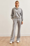 Women's Gray Snap Detailed Tracksuit Set Etkm- 0000068 - 4