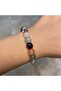 Crab Sign Natural Stone Bracelet 8mm - 2