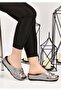 Aryan D.r Recommended Orthopedic Women's Slippers Silver