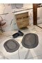 40X60-50X80 4-Piece Bathroom Mat Basket Jute Wicker Gift- Dowry- Living Room Kitchen Corridor Rug, Floor Mat - 5