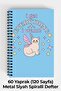 Retro Aesthetic Design A5 Spiral Hard Cover Notebook 120 Sheets