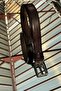 Men'S, 3.5 Cm, 100% Leather, Silver Plated Buckle, Old Money Culture Brown Color Belt 24Kmr01 - 6