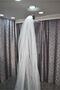 Long Simple Bridal Veil 2.5 meters Long Veil - 3