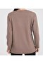 Lycra Tulle Viscose V-Neck Mother's Combed Cotton Blouse - 4