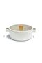 Fika Aluminum Casting Glass Lid Beige 12 Piece Pro Pot & Pan Set - 7