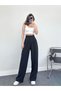 High Waist Vane's Palazzo Trousers - Wide Leg - 2