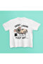 Sleepy Koala Printed Circular Neck Cotton Short Sleeve Tshirt