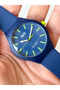 Numbered Saks Blue Silicone Strap, 10 Bar Waterproof (Suitable for Pool and Sea Use) Children's Watch