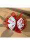 29 October Special Tulle Detailed White Red Crown Buckle - 2