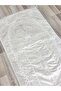 French Guipure Embroidered Velvet Dowry Bridal Set Prayer Rug - 3