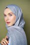 Jacquard Silky Series - Zigzag Patterned Shawl - 3