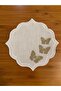 Spotted Butterfly Gold Cocktail Napkin 6 Pieces - 5