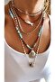 قلادة بتصميم سمكة جلدية