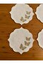 Spotted Butterfly Gold Cocktail Napkin 6 Pieces - 2