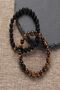 Tiger Eye, Onyx Natural Stone Bracelet - 3