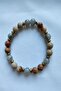 Certified Labradorite, Jasper, Hematite Natural Stone Bracelet - 2