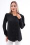 Plus Size Animated and Guipure Lace Women's Shirt - G0056 - 2