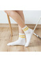 Unisex Multiple 8 Pairs Striped Tennis Model Socks(8) - 4