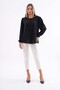 Plus Size Animated and Guipure Lace Women's Shirt - G0056 - 8
