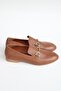 Berthe Women's Tan Genuine Leather Loafer - 6