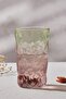 Glacier Single Soft Drink Glass Red Green 383 ml