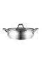 New Akara Induction Based Steel Karnıyarık Pot 26 cm
