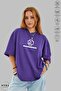 Unisex Oversize Crew Neck Cotton Rammstein Printed Short Sleeve T-Shirt - 3