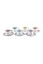 Timeless Coffee Cup Set for 6 Persons 80 Ml - 4